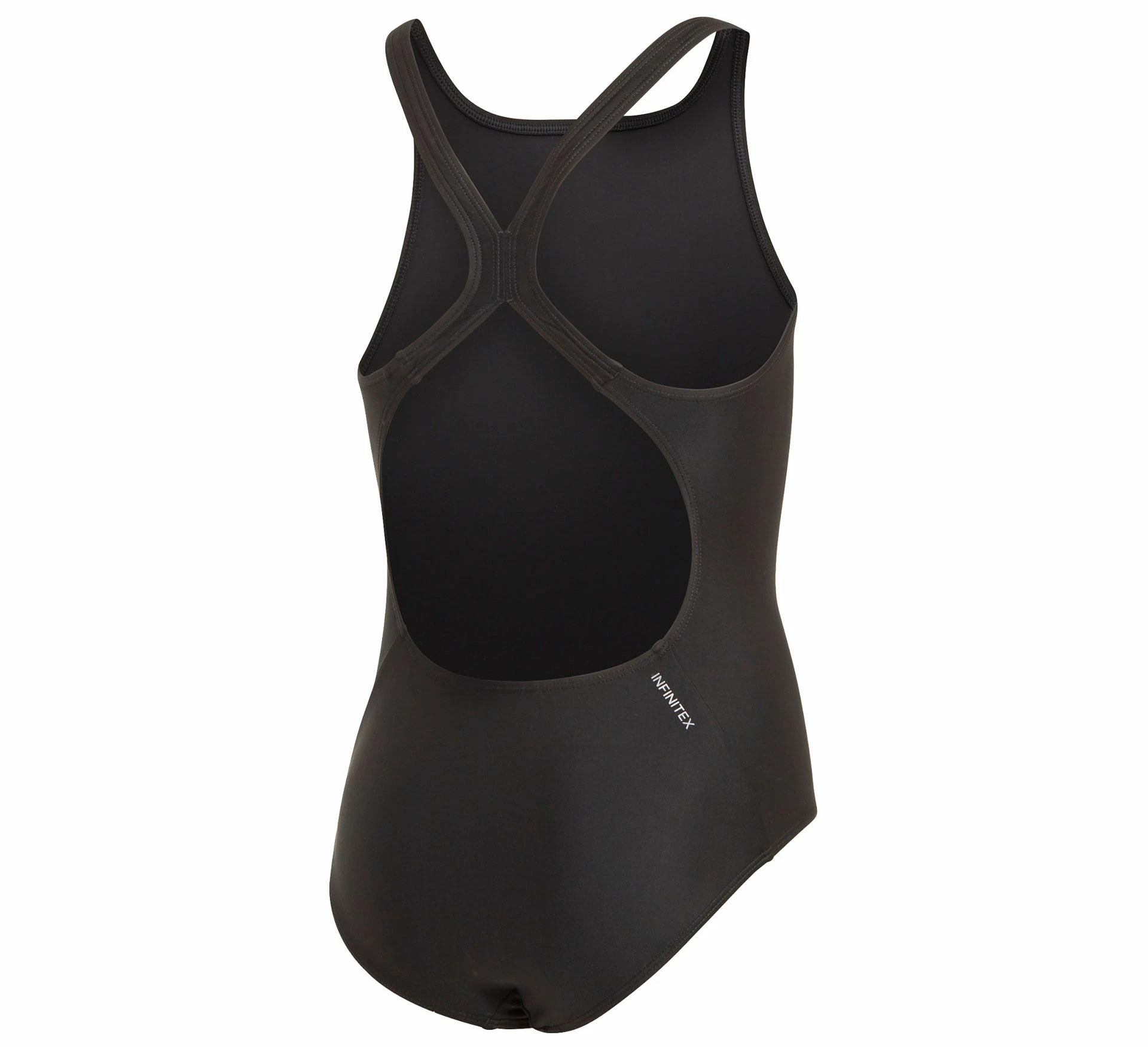 Adidas Athly Solid Badeanzug Junior Schwarz 4 Adidas Athly Solid Badeanzug Junior Schwarz – Bild 2