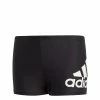 Adidas Badge Of Sport Schwimmshort Kinder Schwarz - Weiß -Adidas-Shop Adidas Badge of Sport Zwemboxer Junior 2108241834