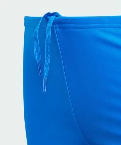 Adidas Badge Of Sport Schwimmshort Kinder Blau - Weiß -Adidas-Shop Adidas Badge of Sport Zwemboxer Junior 4 2208051439