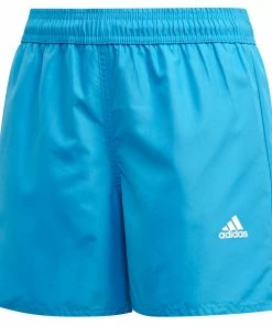 Adidas-Shop 28 Adidas Classic Badge Of Sport Schwimmshort Kinder Hellblau