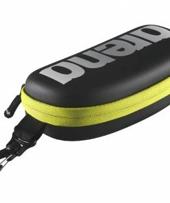 Arena Goggle Case Schwarz - Silber - Gelb