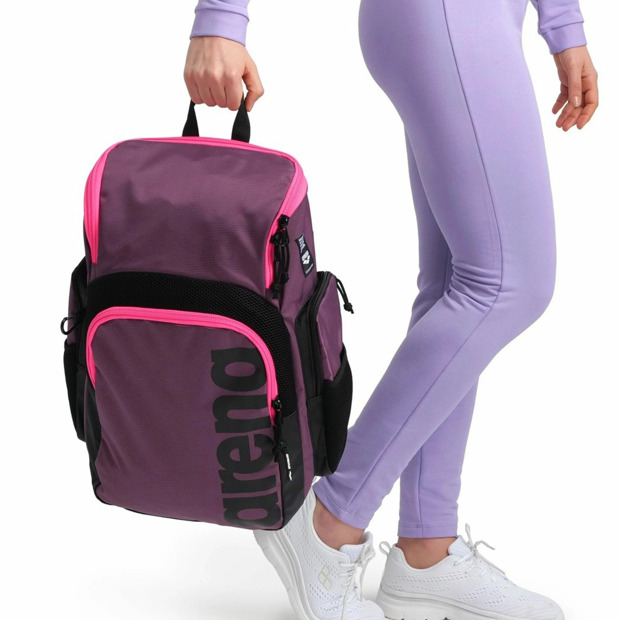 Arena Spiky III Rucksack 35 Violett - Rosa - Schwarz 8 Arena Spiky III Rucksack 35 Violett - Rosa - Schwarz – Bild 6