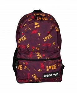 Arena Team 30 Allover Rucksack Bordeaux Rot - Gelb - Rot - Schwarz -Adidas-Shop Arena Team 30 Allover Rugtas 3 2210181330 1