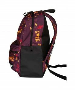 Arena Team 30 Allover Rucksack Bordeaux Rot - Gelb - Rot - Schwarz -Adidas-Shop Arena Team 30 Allover Rugtas 5 2210181330 1