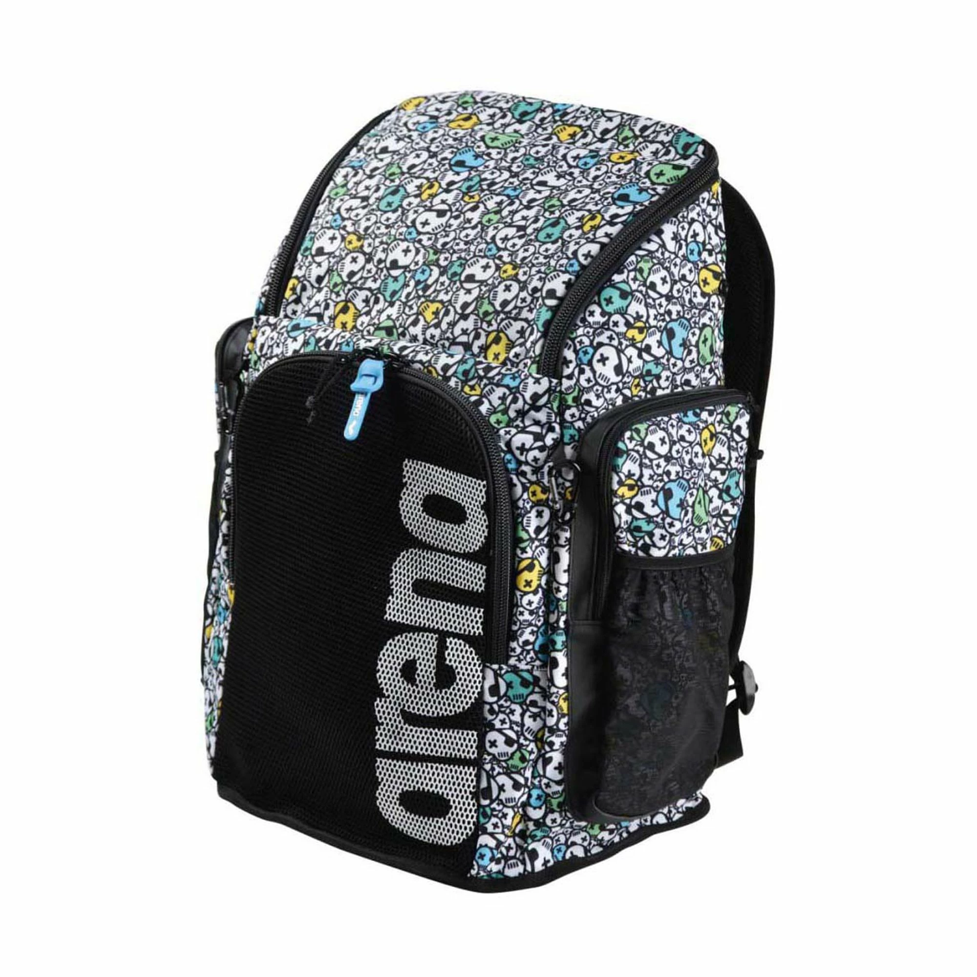 Arena Team 45 Allover Rucksack Schwarz - Weiß - Blau - Gelb - Grün 3 Arena Team 45 Allover Rucksack Schwarz - Weiß - Blau - Gelb - Grün