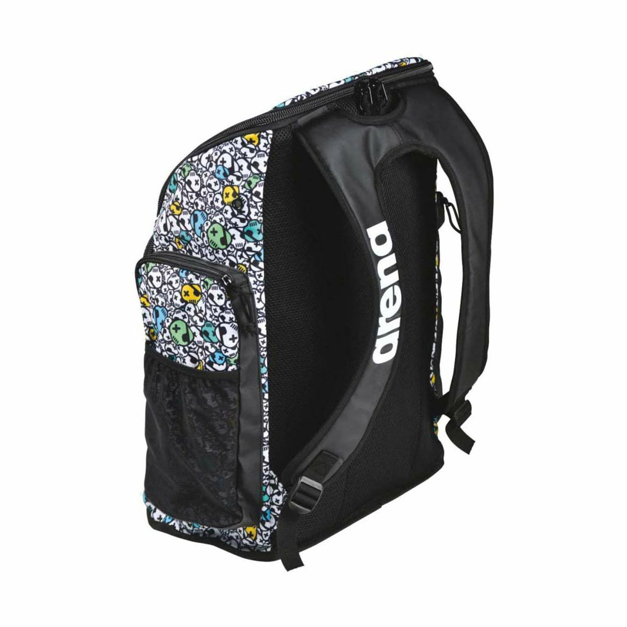 Arena Team 45 Allover Rucksack Schwarz - Weiß - Blau - Gelb - Grün 4 Arena Team 45 Allover Rucksack Schwarz - Weiß - Blau - Gelb - Grün – Bild 2