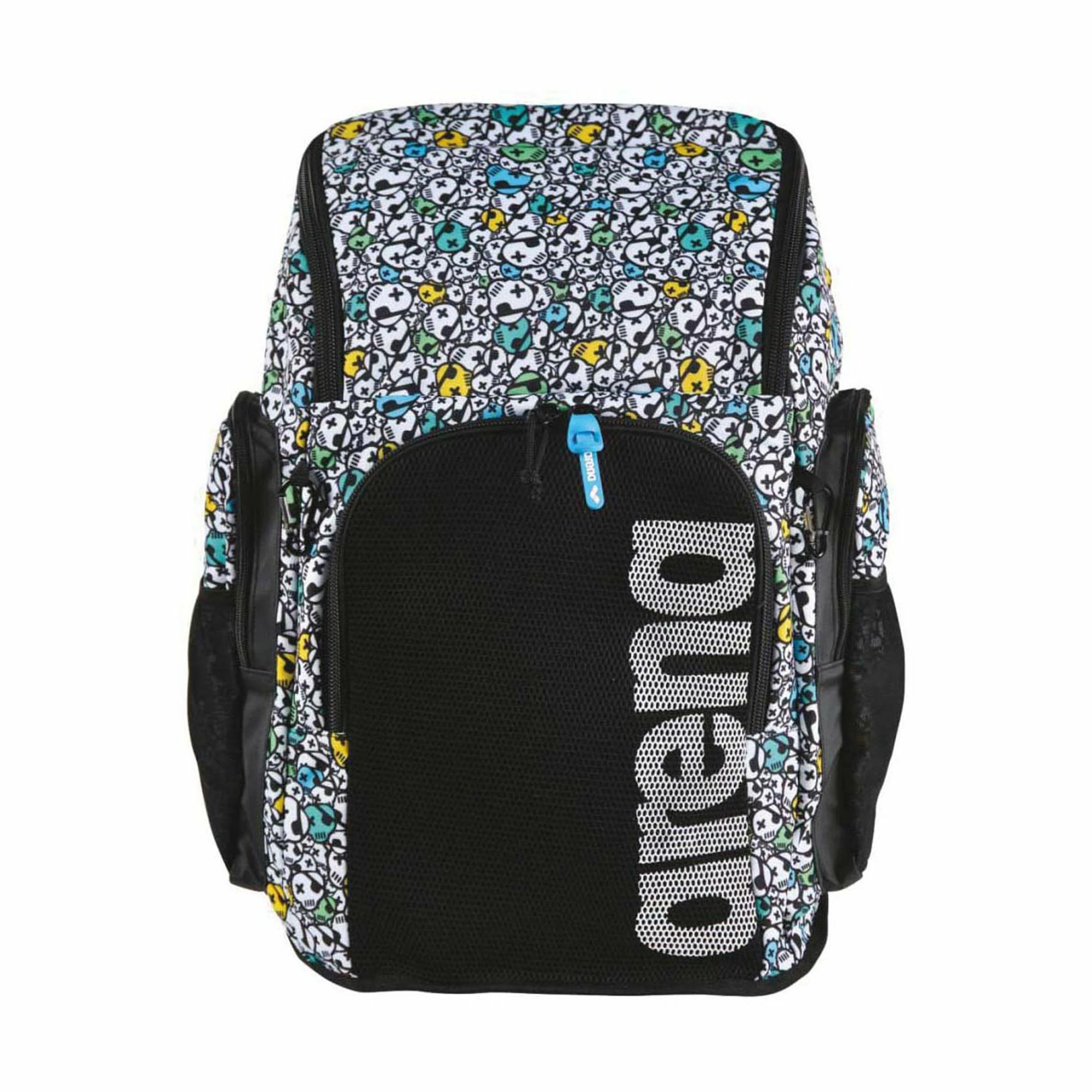 Arena Team 45 Allover Rucksack Schwarz - Weiß - Blau - Gelb - Grün 5 Arena Team 45 Allover Rucksack Schwarz - Weiß - Blau - Gelb - Grün – Bild 3