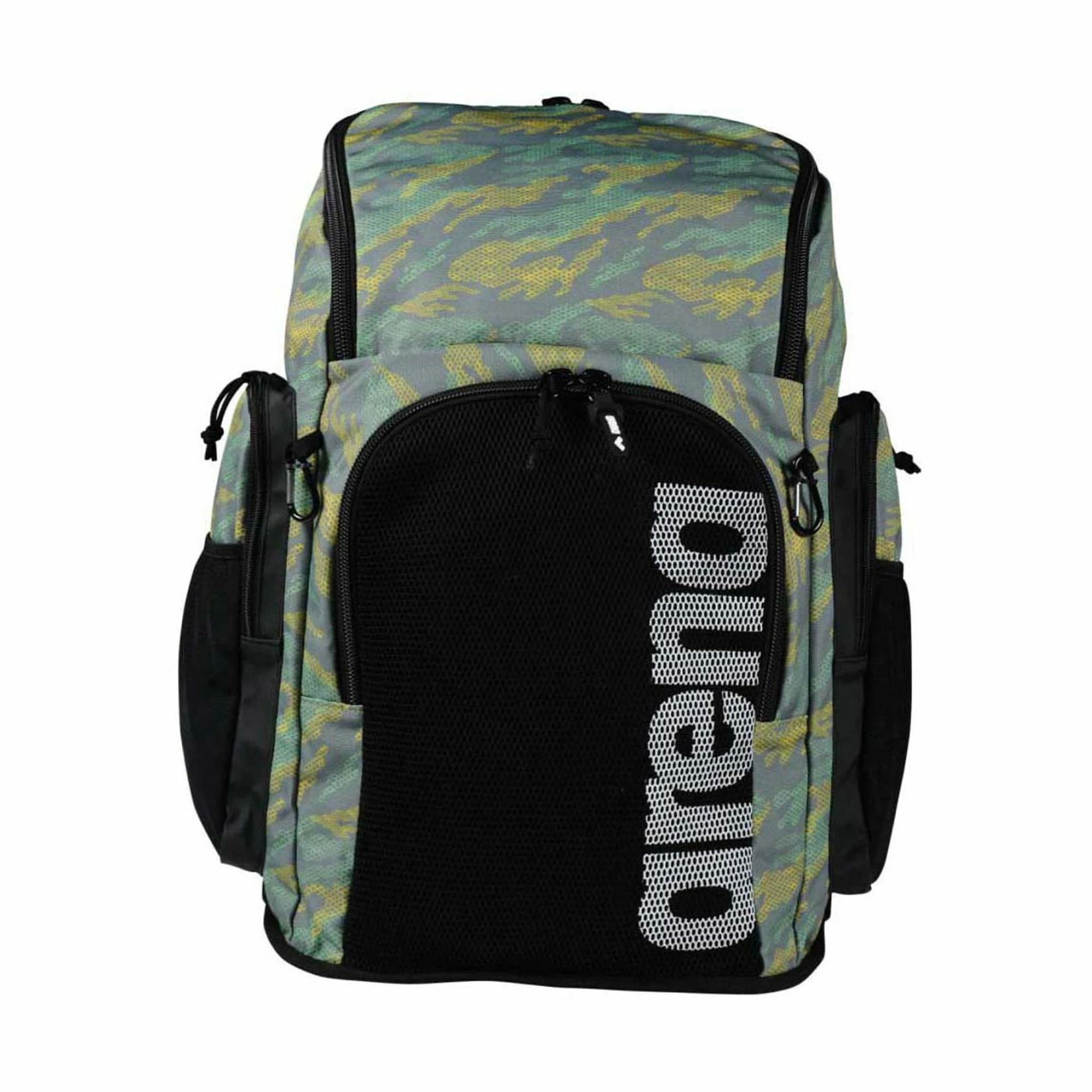 Arena Team 45 Allover Rucksack Schwarz - Grün - Grau - Gelb 5 Arena Team 45 Allover Rucksack Schwarz - Grün - Grau - Gelb – Bild 3