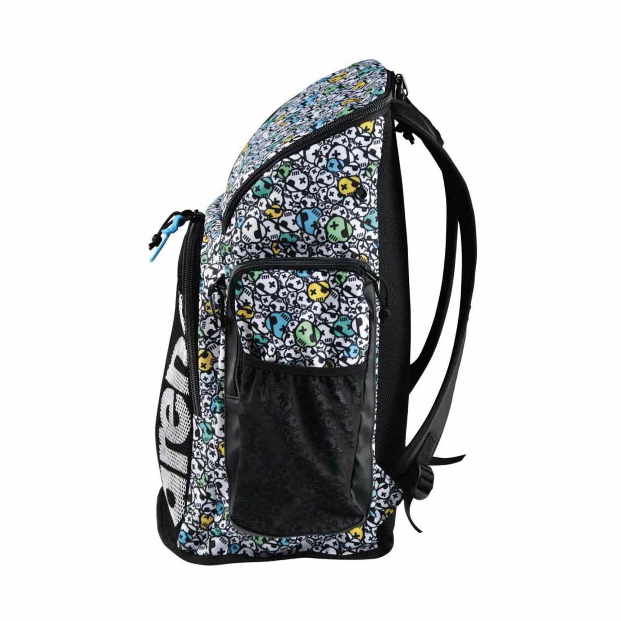 Arena Team 45 Allover Rucksack Schwarz - Weiß - Blau - Gelb - Grün 7 Arena Team 45 Allover Rucksack Schwarz - Weiß - Blau - Gelb - Grün – Bild 5