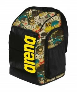 Arena Team 45 Rucksack Schwarz - Weiß - Rot - Gelb - Blau