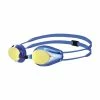 Arena Tracks Mirror Schwimmbrille Kinder Blau - Gelb
