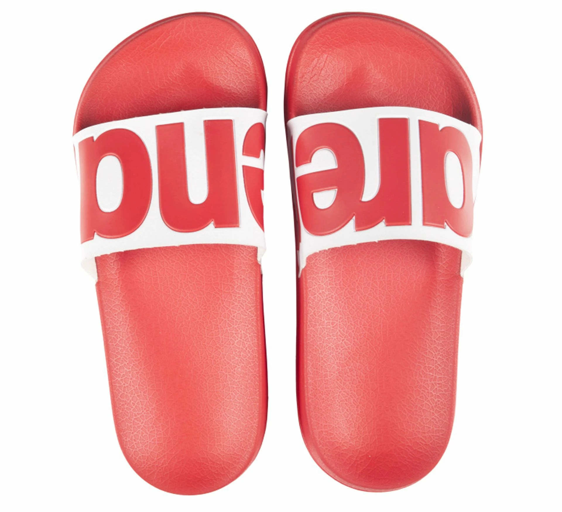 Arena Urban Slide Badeschuhe Kinder Rot - Weiß 6 Arena Urban Slide Badeschuhe Kinder Rot - Weiß – Bild 4