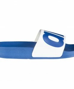 Arena Urban Slide Badeschuhe Kinder Blau - Weiß