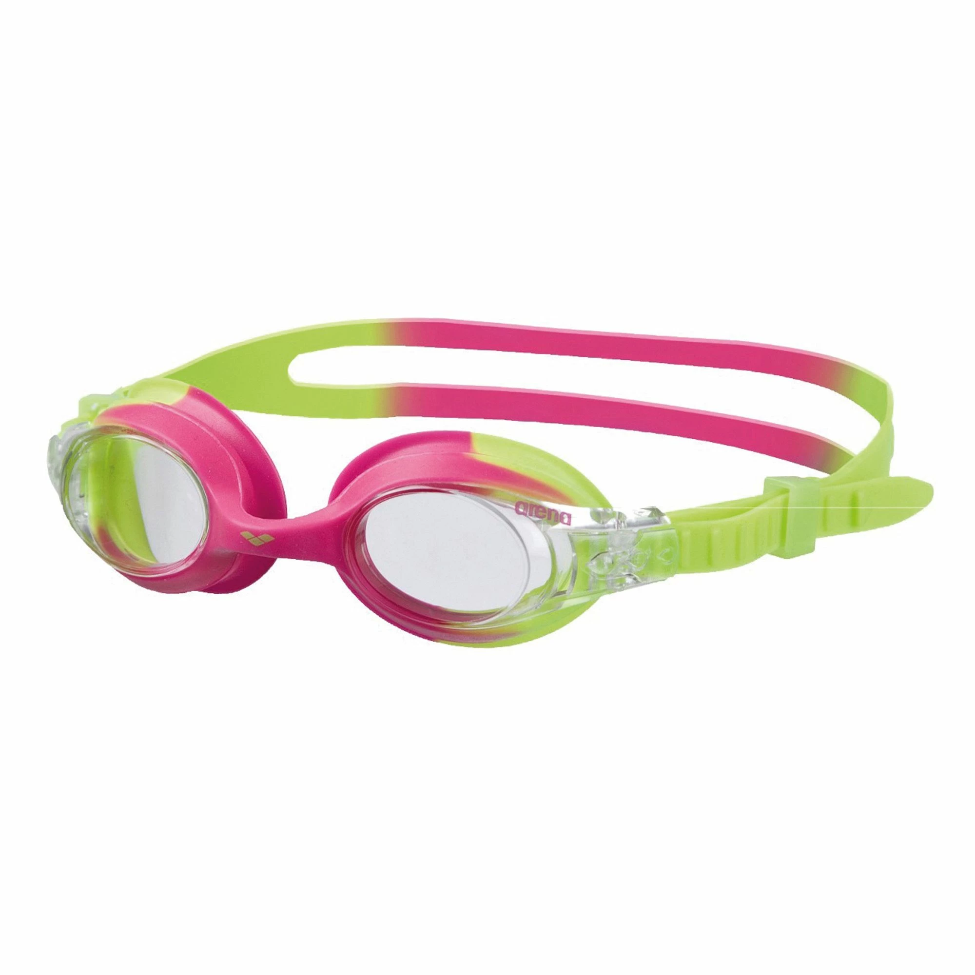 Arena X-Lite Kids Schwimmbrille Kinder Rosa - Grün 3 Arena X-Lite Kids Schwimmbrille Kinder Rosa - Grün
