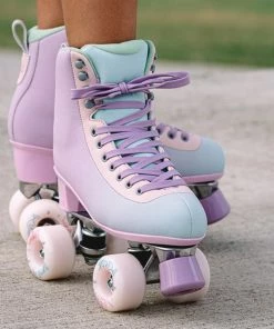 Chaya Lifestyle Melrose Deluxe Rollerskates Violett - Rosa - Blau - Grün -Adidas-Shop Chaya Lifestyle Melrose Deluxe Rolschaats 7 2