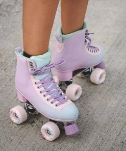 Chaya Lifestyle Melrose Deluxe Rollerskates Violett - Rosa - Blau - Grün -Adidas-Shop Chaya Lifestyle Melrose Deluxe Rolschaats 9 2