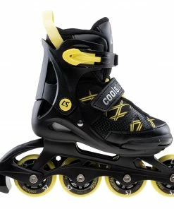 Coolslide Nachos Inline Skates Für Kinder (verstellbar) Schwarz - Gelb