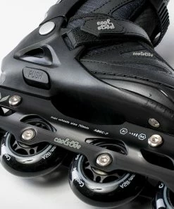 Coolslide Shoq Skate Kinder Schwarz -Adidas-Shop Coolslide Shoq Skate Junior 4 2