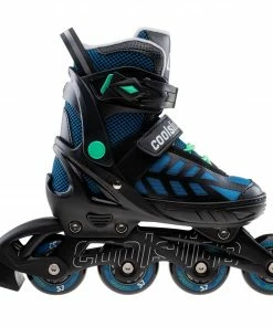 Coolslide Wonton Inline Skates Für Kinder (verstellbar) Schwarz - Dunkelblau