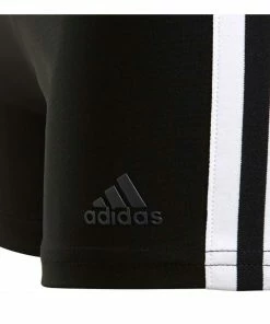 Adidas Fitness 3-Stripes Schwimmshort Kinder Schwarz - Weiß 11 Adidas Fitness 3-Stripes Schwimmshort Kinder Schwarz - Weiß -Adidas-Shop FITNESS 3 STRIPES SWIM BOXER BOYS 5 1