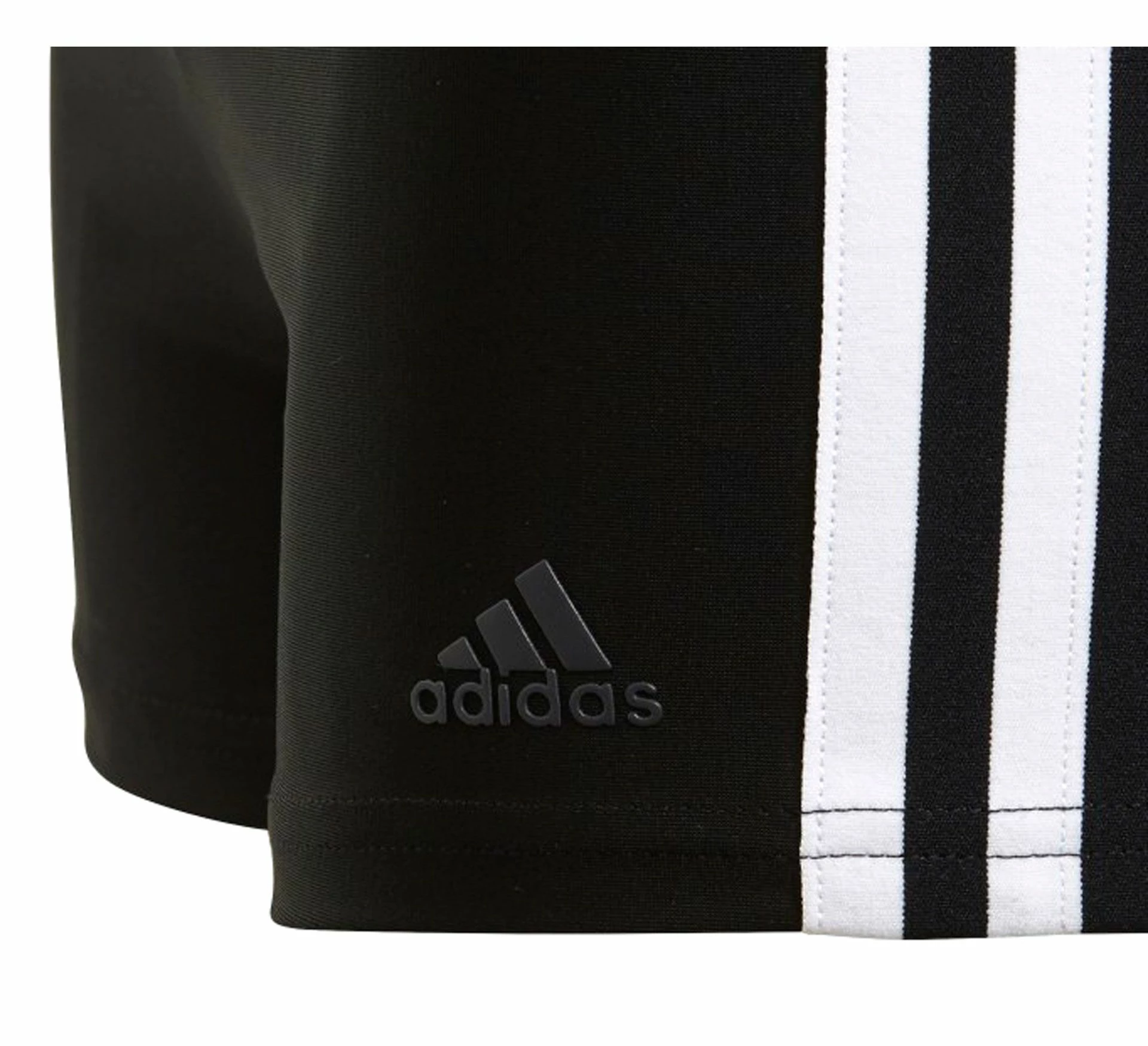 Adidas Fitness 3-Stripes Schwimmshort Kinder Schwarz - Weiß 7 Adidas Fitness 3-Stripes Schwimmshort Kinder Schwarz - Weiß – Bild 5