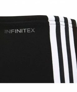 Adidas Fitness 3-Stripes Badeshort Kinder Schwarz - Weiß -Adidas-Shop FITNESS 3 STRIPES SWIM JAMMER BOYS 4 2