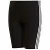 Adidas Fitness 3-Stripes Badeshort Kinder Schwarz - Weiß -Adidas-Shop FITNESS 3 STRIPES SWIM JAMMER BOYS 6