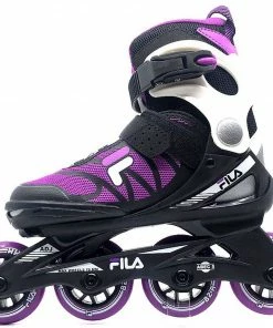 Fila J-One '21 Girl Skates Kinder (verstellbar) Rosa - Schwarz - Weiß