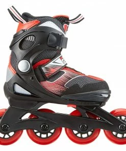 Fila J-One Skate Kinder Schwarz - Rot - Weiß