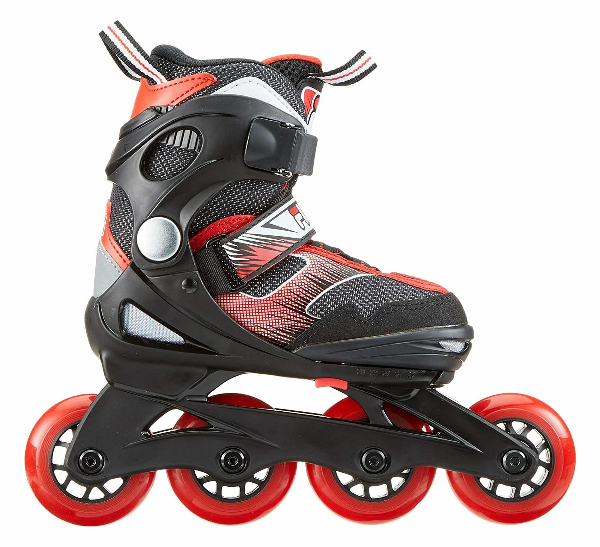 Fila J-One Skate Kinder Schwarz - Rot - Weiß 3 Fila J-One Skate Kinder Schwarz - Rot - Weiß