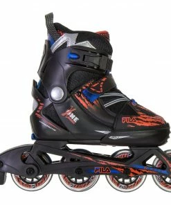 Fila X-One Boy Schwarz - Rot - Blau