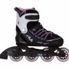 Fila X-One Skate Kinder Schwarz - Rosa - Violett - Weiß