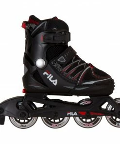 Fila X-One Skate Kinder Schwarz - Rot
