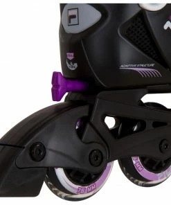 Fila X-One Skate Kinder Schwarz - Rosa - Violett - Weiß 11 Fila X-One Skate Kinder Schwarz - Rosa - Violett - Weiß -Adidas-Shop Fila X One Skate Junior 5 4