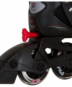 Fila X-One Skate Kinder Schwarz - Rot -Adidas-Shop Fila X One Skate Junior 5 5