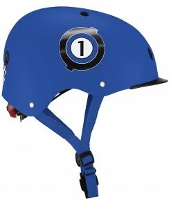 Globber Elite Lights Helme Blau - Schwarz - Weiß