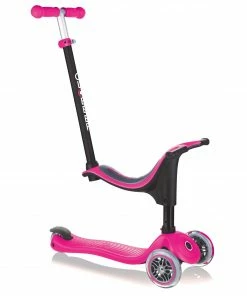 Globber Go Up 4-in-1 Sporty Step Rosa - Schwarz