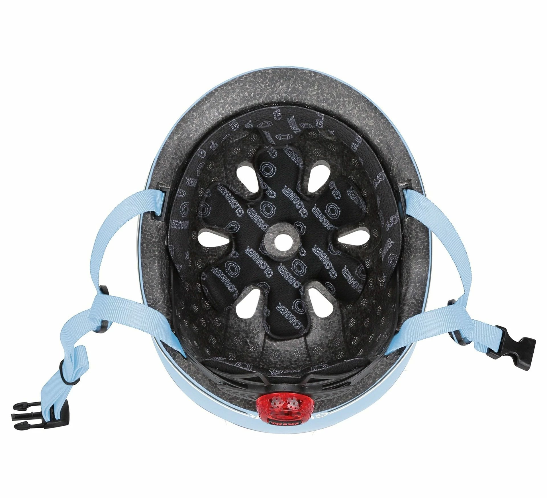 Globber Go Up Lights Kinderhelm Hellblau 7 Globber Go Up Lights Kinderhelm Hellblau – Bild 5