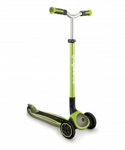 Globber Master Foldable Tri-Scooter Grün - Schwarz
