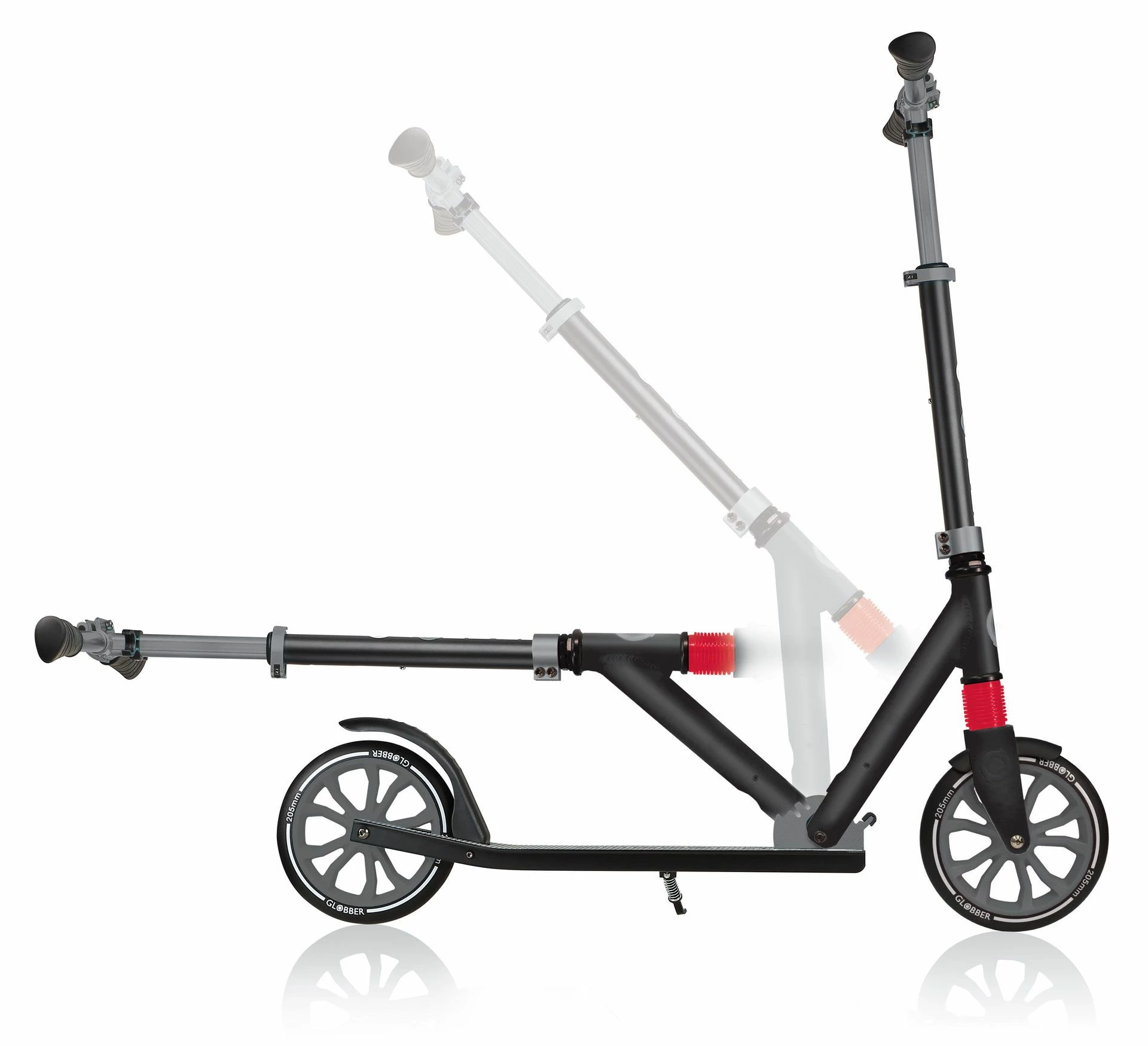 Globber One NL Roller Schwarz 4 Globber One NL Roller Schwarz – Bild 2