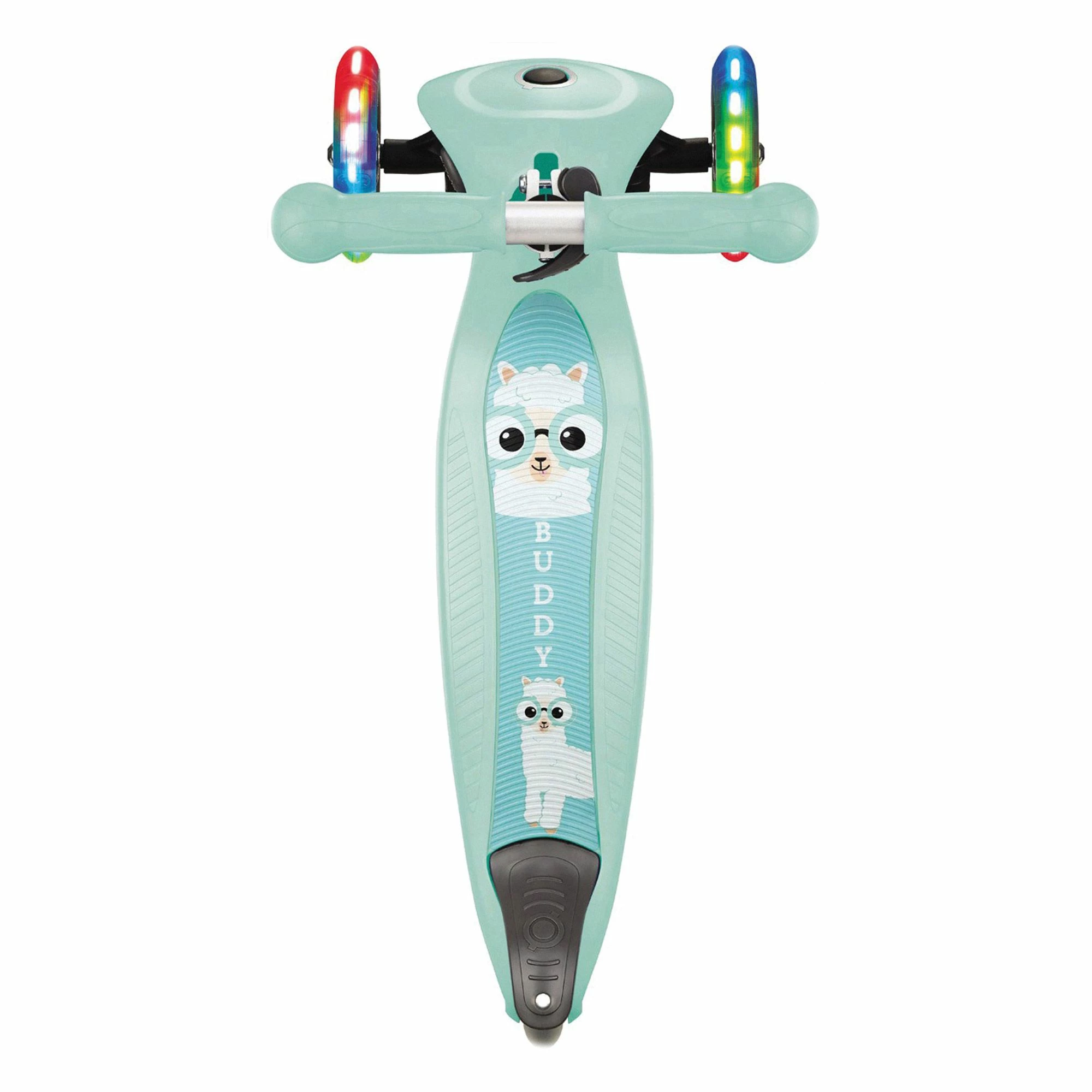 Globber Primo Foldable Fantasy Lights Roller Kinder Mint Grün 5 Globber Primo Foldable Fantasy Lights Roller Kinder Mint Grün – Bild 3