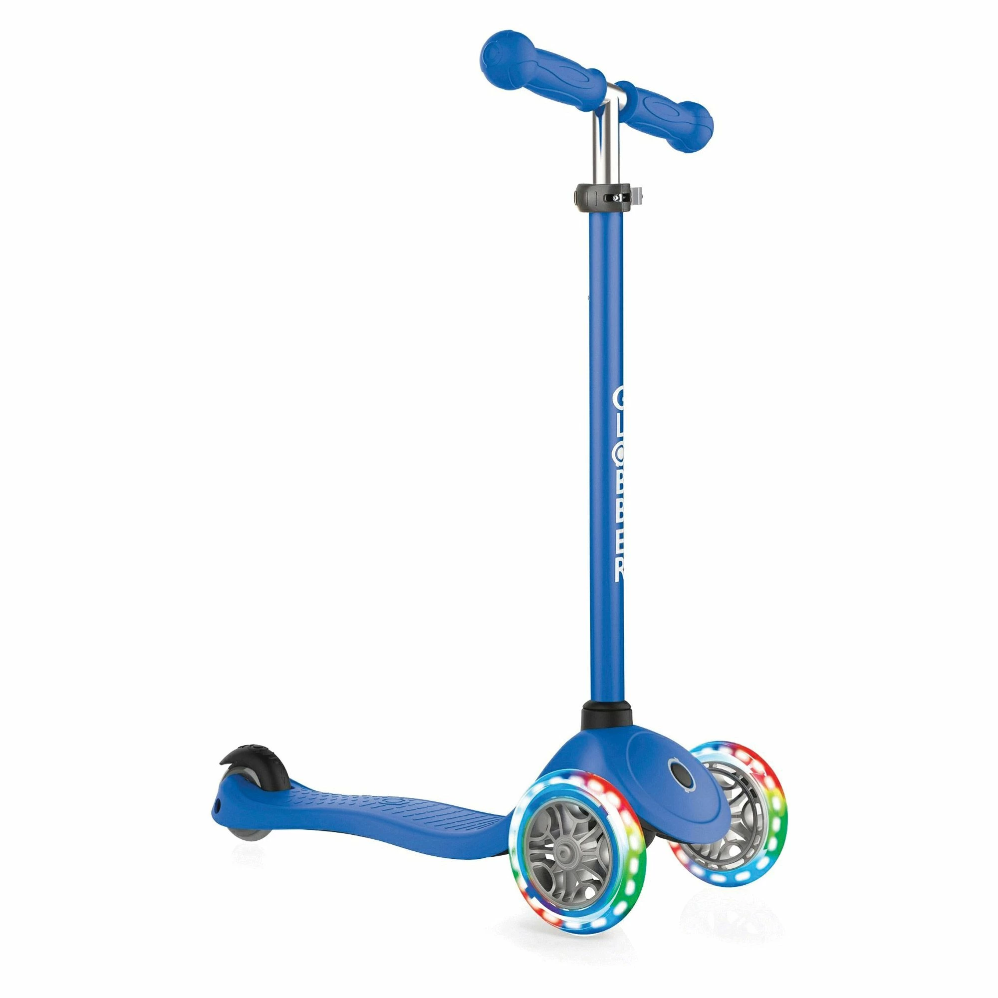 Globber Primo V2 Lights Foldable Tri-Scooter Blau 3 Globber Primo V2 Lights Foldable Tri-Scooter Blau