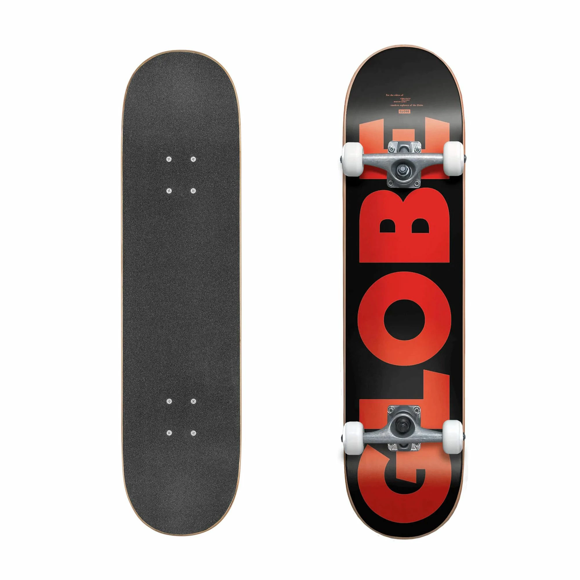 Globe G0 Fubar Skateboard Schwarz - Rot 3 Globe G0 Fubar Skateboard Schwarz - Rot