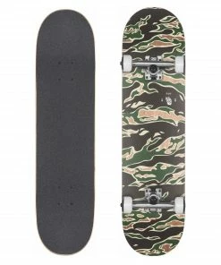 Globe G1 Full On Skateboard Grün - Schwarz - Braun - Crème