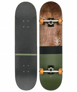 Globe G2 Half Dip 2 8.0 Skateboard Braun - Grün - Schwarz