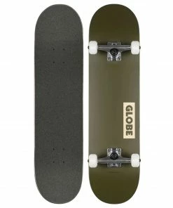 Globe Goodstock Complete 8.25 Skateboard Dunkelgrün - Schwarz