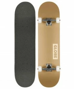 Globe Goodstock Complete 8.375 Skateboard Beige - Schwarz