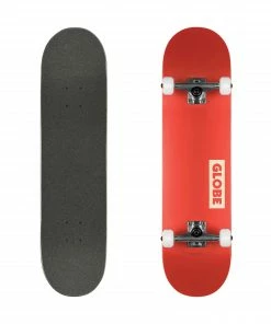 Globe Goodstock Skateboard Schwarz - Rot - Crème