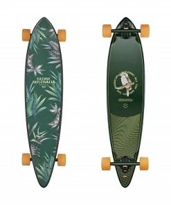Globe Pintail 37 Longboard Grün - Gelb - Grau
