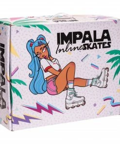 Impala Impale Lightspeed Flower Power Inline Skate Senior Mint Grün - Rosa -Adidas-Shop Impala Lightspeed Flower Power Inline Skate Senior 9 2107261253